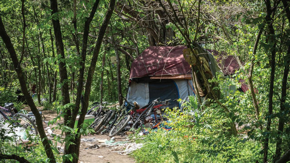 Downtown Sees Sharp Uptick in Public Camping Arrests